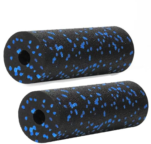 Faszienrolle Klein 2 Stück, Mini Faszienrolle Fuß & Wirbelsäule – EPP Massage Roller zur Tiefengewebsmassage, Muskelentspannung & Regeneration – Ideal für Büro, Reise, Sport & Zuhause