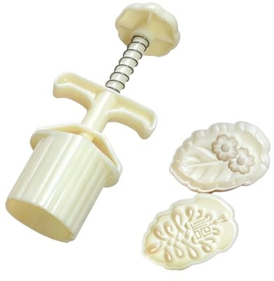 Molde de pastel de lunas para repostería, sello de galletas para amantes de la repostería, prensado a mano, molde de postre tradicional para cocina, utensilios de cocina, pasteles de lunas chinas
