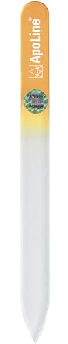 APOLINE Nagelfeile Glas 14 cm orange 1 St
