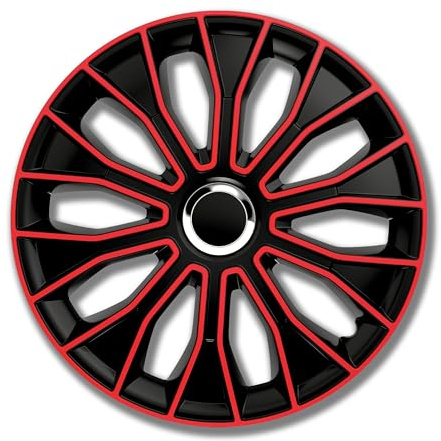 Petex Unbekannt Radzierblenden Set 16 Zoll Voltec Pro Schwarz Schwarz/Rot (1350 – 3530)