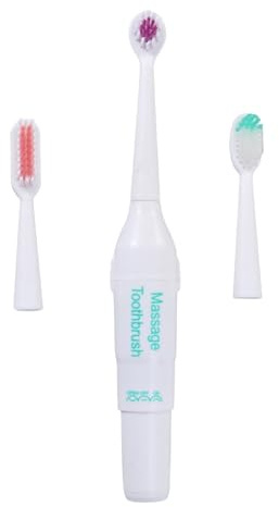 iplusmile Professionelle elektrische Zahnbürste, Ultraschalltechnologie, Zahnbürste für Haustiere (zufällige Farbe)
