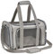 Qlfyuu Transporttasche für Katze Hund, Faltbare Tragbar Katzentransportbox Hundetransportbox für Mittel Kleine Haustiere Katzen Hunde, Katze Tragebox Tragetasche bis 15lbs(Grau, Medium)