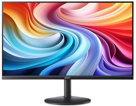 Acer SA273G0bi AdaptiveSync 27 Zoll IPS Full HD 120 Hz 1 ms (VRB) 16:9 VGA HDMI 1.4 PC-Bildschirm Kontrast 100M:1 Lumen 250 cd/m2 HDMI-Kabel inklusive Schwarz