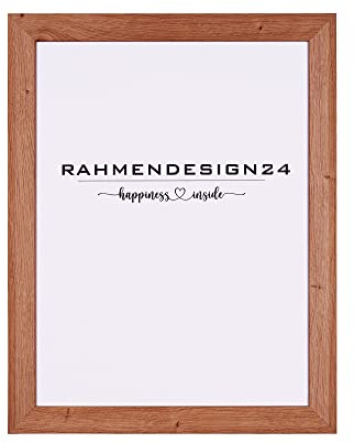Rahmendesign24 Bilderrahmen Rio 35x45 Eiche natur Fotorahmen, Wechselrahmen, Posterrahmen, Puzzlerahmen