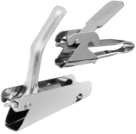Luxshiny Alicates De Acero Inoxidable para Pelar Nueces Y Semillas De Melón 2 Piezas Herramienta Compacta para Picnic Y Reuniones Familiares Protege Los Dientes