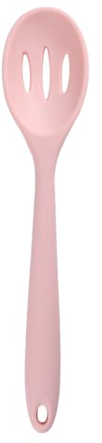 Cuchara Ranurada de Silicona para Cocina, Colador Antiadherente, Cucharón de Sopa, Utensilio de Cocina Resistente Al Calor, Espumaderas Domésticas para Escurrir, Freír, Revolver