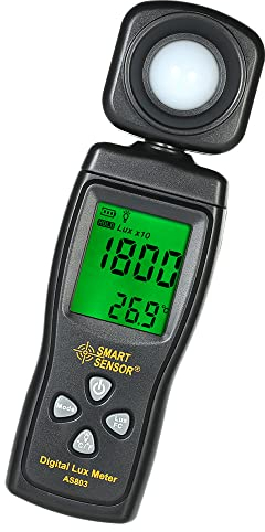 Mini Digital Lux Meter LCD Display Handheld Illuminometer Luminometer Photometer Luxmeter Licht Meter 0-200000 Lux