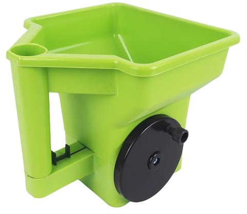 BAUSTER® Universal-Handstreuer für Rasendünger, Streuer 3 L Rasensamen, ganulierte Gartendünger, feiner Split 1 STK. ohne Akku und Ladegerät