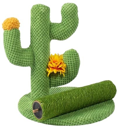 Griffoir pour chat en forme de cactus - Tour à griffer pour chat - Arbre à chat en forme de cactus - Aiguiseur de griffes robuste - Gain de place - Griffe décorative