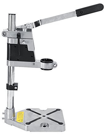 Supporto for trapano for trapano a mano, morsetto da banco universale Trapano a colonna Supporto da pavimento Strumento di riparazione for banco da lavoro for officina con pinza di perforazione, Base