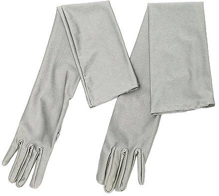 OATIPHO Elegante Lange Elbow-handschuhe Aus Satin Für Hochzeiten Bälle Und Abendveranstaltungen Brauthandschuhe Für Besondere Anlässe