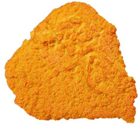 Chicken Cutlet Model PVC High Simulation Orange Photo Prop