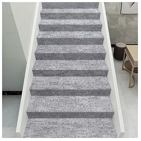 Tappetino antiscivolo per scale, rotolo adesivo per scale per sicurezza e decorazione, tappeto impermeabile per anziani e animali domestici, larghezza 80 cm, colore B