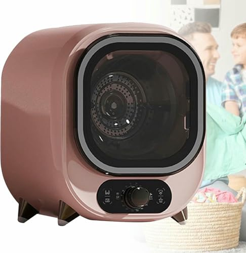Small Condenser Tumble Dryer, Compact Portable Spin Dryer for Home, Apartments and RVs