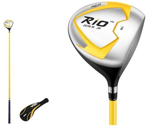 Golf Driver for Kids Right Handed Boys Girls Golf Clubs Wood 18 Degree | Golf Driver for Kids Right Handed Boys Girls Golf Clubs Wood 18 Degree Loft Graphite Shaft #1W with Headcover