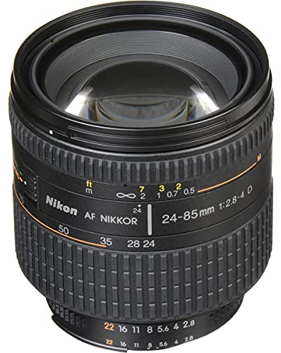 Nikon AF Zoom-NIKKOR 24-85mm f/2.8-4D IF - Objetivo con montura para Nikon (distancia focal 24-85mm , apertura f/2.8)