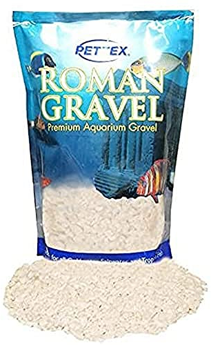 Pettex Roman Gravel Aquatic Roman Gravel, 2 Kg, Natural Alpine White