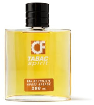 Corine de Farme - Eau de Toilette Après-Rasage Tabac Spirit - 2-en-1 Parfum Homme et Soin Apaisant Hydratant - Fraîcheur, Douceur - Fabriqué en France - 200 ml