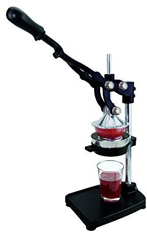 Ilsa Professionelle Granatapfelpresse aus Gusseisen, Schwarz, M