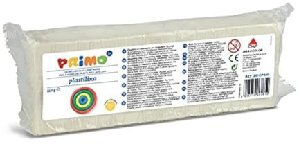 Primo 261CP550100 Knetmasse, 550 g, weiß