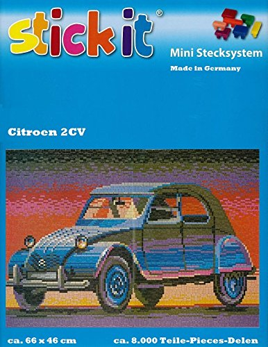 stickit Mini Stecksystem Citroen 2CV (Ente) ca. 8.000 Teile Nr. 42111