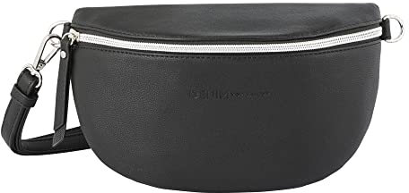 TOM TAILOR Denim Rosie Damen Gürteltasche Bauchtasche Klein Schwarz