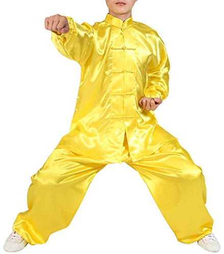 Gtagain Erwachsene Kampfsport Darbietungen Tanzkostüme - Kinder Jungen Mädchen Langarm Frauen Shaolin Kung Fu Männer Chinesisch Traditionell Kostüme