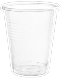 200/750/1500 Bicchieri monouso 200ml Biodegradabili e Compostabili in PLA usa e getta Plastic free | After Plastic (200)