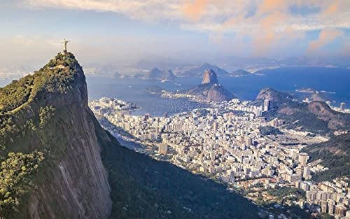 Haeran River Full Drill Rio De Janeiro Statue Von Jesus Christus Diy 5D Diamant Malen Nach Zahlen Einzigartige Kits Home Wall Decor Kristall Strass Wall Decor