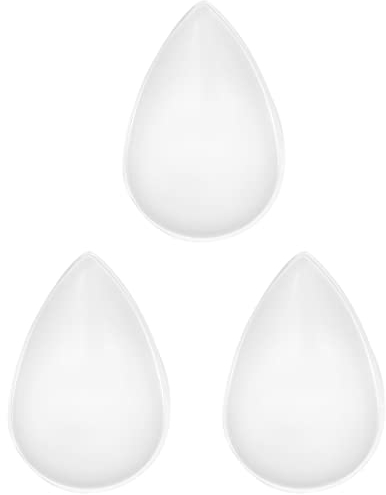 LYITZW 3 Stück Silikon Make-up Schwamm kosmetischer Schwämme des Silikons für Make-up Make-up und Schwamm flüssiges Foundation Make-up oder korrigierender Schwamm Applikator