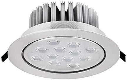 ZFBBD Deckeneinbauleuchte für den Innenbereich, Deckeneinbauleuchte, 3 W/5 W, 7 W, runde Deckeneinbauleuchte, für Zuhause, Gewerbe, einfache Aluminium-Flächenleuchten, LED-Einbau-Downlights