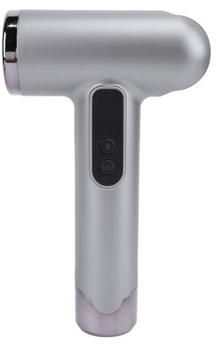 Reise-Haartrockner, 15600 MAh, über USB Wiederaufladbar, Geräuscharm, Hochgeschwindigkeitsmotor, Kompakter Haartrockner für Camping-Schlafsäle Im Freien (GRAY)