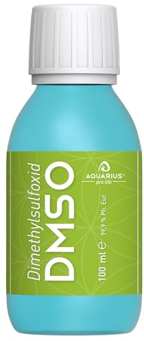 AQUARIUS pro life ® - DMSO 100 ml - garantiert unverdünnt 99,9% pharmazeutische Reinheit - Dimethylsulfoxid ph. EUR - inkl. Dosierhilfe