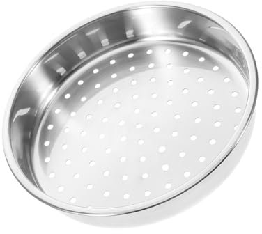 Cabilock Dampfkorb Aus Zum Kochen Von Gemüse Meeresfrüchten Und Knödeln Vielseitiges Dampftablett Für Töpfe Und Pfannen Kochgeschirr Für Familie