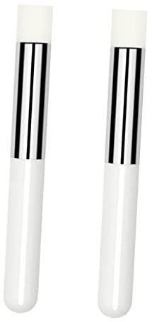Ipetboom 2pezzi Lip Brush Pennelli Per Sfumare Rossetto e Gloss Labbra Applicatori Versatili Per Trucco Viso e Occhi Design Ergonomico Per Uso Facile Per Donne e Ragazze