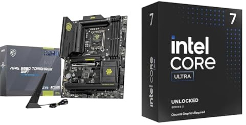 MAG B860 TOMAHAWK WIFI Scheda Madre + Intel Core Ultra 7 265KF processore desktop 20 cores
