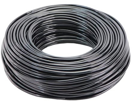 WEKONUMEX Rouleau de Tuyau d'irrigation Micro Goutte à goutt Tuyau d'arrosage en PVC 1/8 po, 1/4 po, 3/8 po, 5 à 100 m(25m,1/4'' (innner dia.4mm))