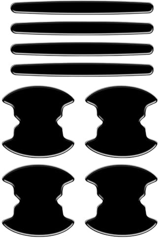 Protectores de manija de puerta para coche | Protección contra arañazos para huellas de empuñaduras,Accesorios exteriores de automóviles para coche, camiones SUV - Protección de pintura para