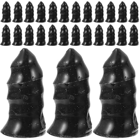 HYTROVE Mèches de Réparation Pneus Moto 50 Pièces – Kit sous Vide Vis Plastique – Outil de Réparation pour Motos Sportives, Scooters et Véhicules Tout-