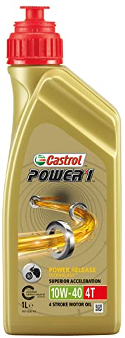 Castrol POWER1 4T 10w-40 Motorcycle Oil 1L