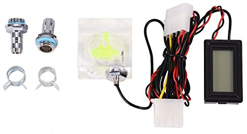 Termometro digitale a 3 vie per computer, PC, per il di raffreddamento ad acqua