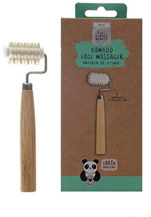 Danielle Creations Handgröße, umweltfreundliches Earth Concious Bambus-Gesichtsmassagegerät