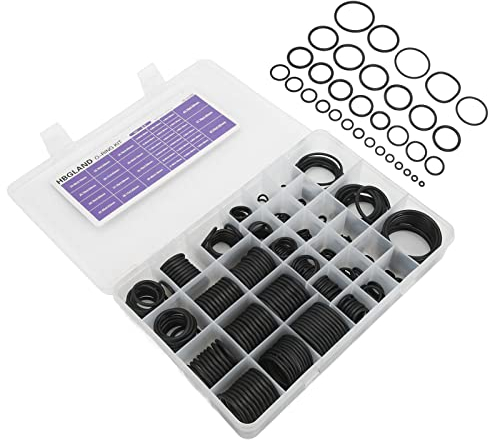 Pasamer O-Ring-Dichtungssatz, 447-Teilige Dichtungsscheiben FüR Klimaanlagen FüR WasserhäHne