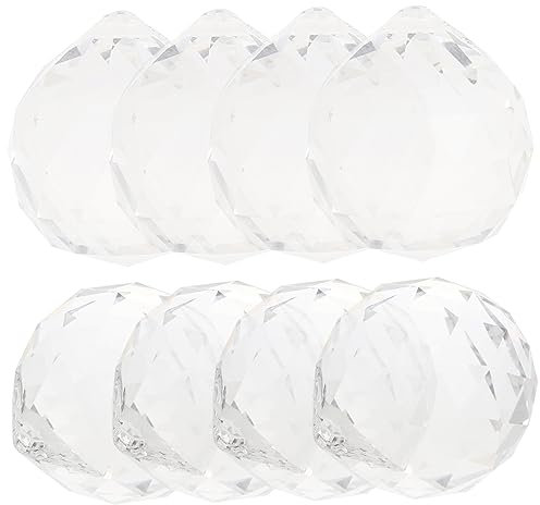 BESPORTBLE 10piezas Accesorios De Iluminación para Bolas De Bolas De Colgantes Transparentes Decoración Colgante para Ventanas y Atrapasoles