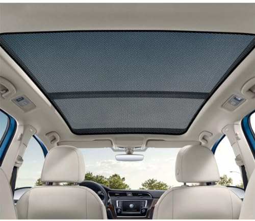 MHOZLHY Pare Soleil Toit Ouvrant Voiture pour Audi Q5 2009-2017,2 PCS Auto Chaussette Rideau Fenêtre Occultant Cache Anti UV Protection Soleil,A-Black