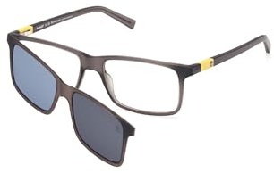 Timberland Herren Brille mit Sehstärke Rechteckig | Gefertigt aus Kunststoff, optional mit Sonnenbrillentönung oder Blaulichtfilter, inklusive Brillenetui