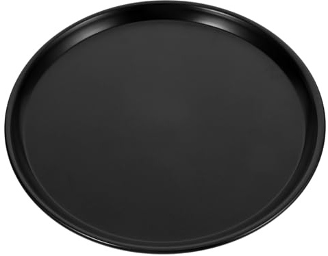 LABRIMP Plaque À Pizza Ronde 12.60 Pouces Plaque De Cuisson En Métal Antiadhésive Pour Four À Pizza De Cuisine Pour Tartes Pâtisseries Et Repas Familiaux
