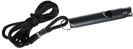 Helikon Survival-Pfeife, Aluminium, Schwarz
