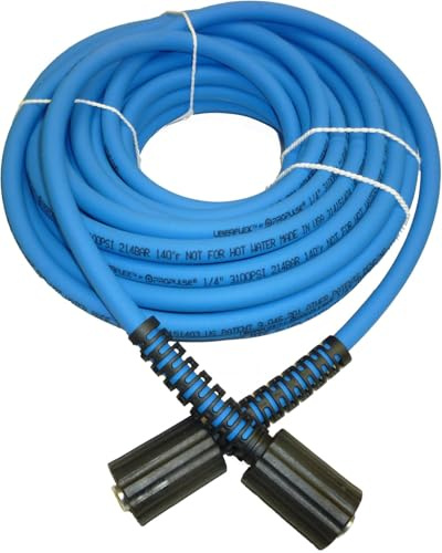 UBERFLEX™ Knickfester Hochdruckreiniger-Schlauch, 6,3 mm x 1,5 m, 3,100 PSI mit (2) 22 mm