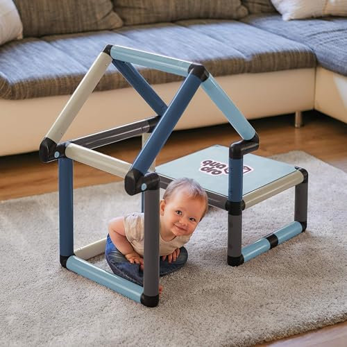 Quadro Beginner Home – modulares Klettergerüst & Lernturm für Babys und Kinder, 116 Teile, ab 6 Monaten, Indoor/Outdoor, UV-stabil, Made in Germany